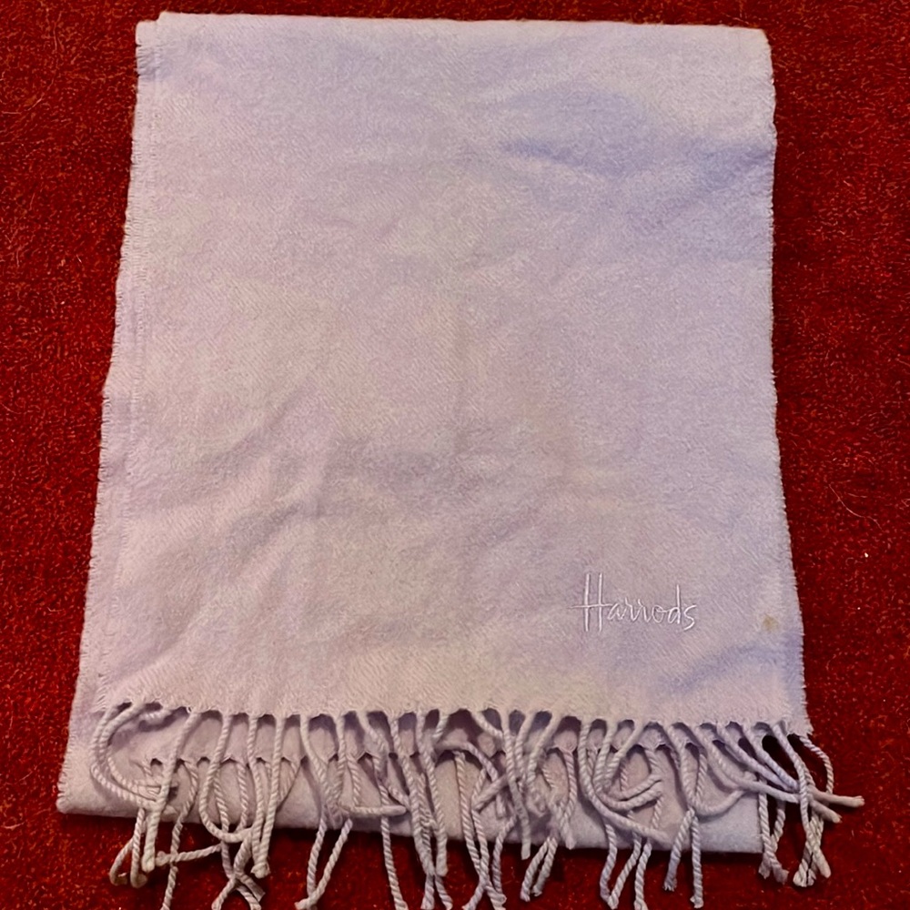 Harrod’s Lambswool Scarf